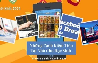 Những Cách Kiếm Tiền Tại Nhà Cho Học Sinh Mới Nhất 2024