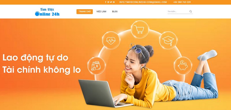 Tìm việc online 24h đăng tuyển các tin tuyển dụng uy tín nhất